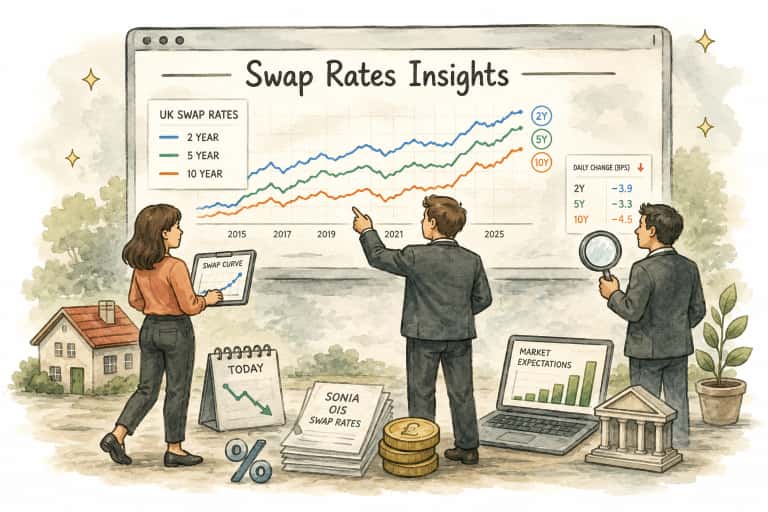 UK swap rates illustration
